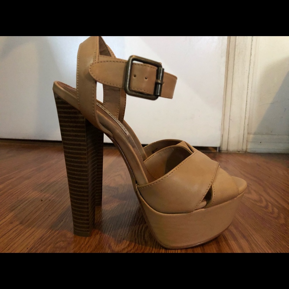Steve Madden 5 inch platform heels
